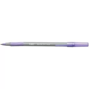 Ручка кулькова BIC Round Stic фіолетова 0.32 мм bc920412