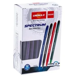 Ручка шариковая Spectrum Unimax UX-100, Ручки шариковые - фото 7