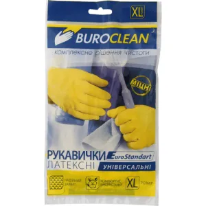 Перчатки хозяйственные Buroclean размер XL 10200303, Перчатки