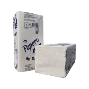 Полотенца целлюлозные Papero листовые 2 слоя 210х220 мм 150 шт RV023 20 51226, Полотенца
