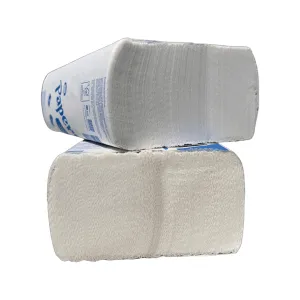 Рушники целюлозні Papero листові 2 шари 225х220 мм 200шт RN007 Вузькі 20 50977, Одноразові рушники - фото 1