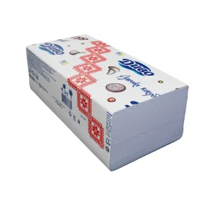 Полотенца Диво листовой 17г/м 2 шт белый 120шт Optimal 210x197 25 51433, Полотенца