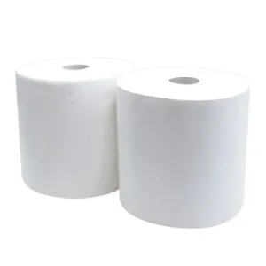 Полотенца в рулоне Atma PREMIUM белые целлюлоза 2-слой 26х27 213м2 рул/пак 160020, Полотенца