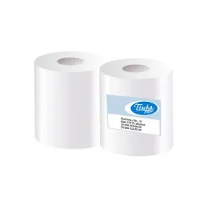 Полотенца в рулоне Atma PREMIUM белые целлюлоза 2-слой 26х27 216м 2 рул/пак 160000, Полотенца