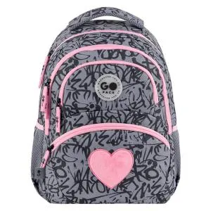 Рюкзак GoPack Education Fluffy Heart GO26-175M-4, Рюкзаки
