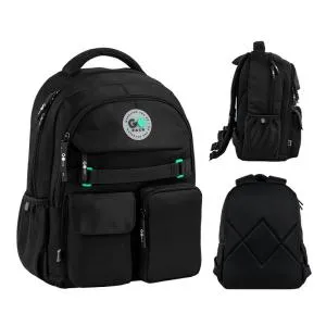 Рюкзак GoPack Education 183 черный GO26-183M-3, Рюкзаки - фото 18