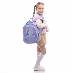 Рюкзак GoPack Education каркасный 597M-3 Fairytale Unicorn GO25-597M-3, Рюкзаки - фото 4