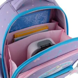 Рюкзак GoPack Education каркасный 597M-3 Fairytale Unicorn GO25-597M-3, Рюкзаки - фото 8