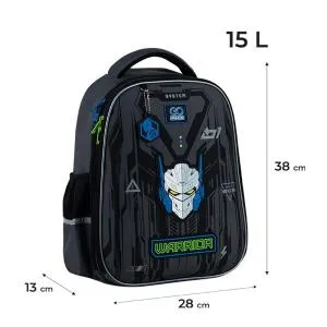 Рюкзак GoPack Education полукаркасный 165M Level Up GO25-165M-7, Рюкзаки - фото 17