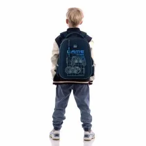 Рюкзак GoPack Education полукаркасный 165M Level Up GO25-165M-7, Рюкзаки - фото 74