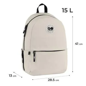 Рюкзак GoPack Education Teens 188M-1 бежевый GO26-188M-1, Рюкзаки - фото 15