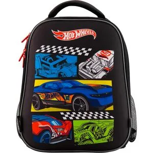 Рюкзак школьный каркасный Kite Education Hot Wheels, Рюкзаки