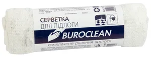 Салфетка для пола х/б 50х70см Buroclean 10200151-09 белая - Фото 1