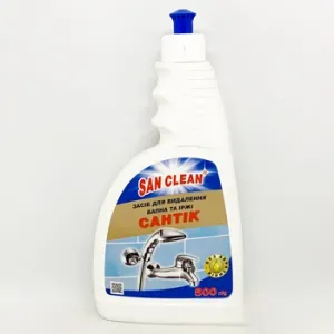 Синий гель Сан Клин от ржавчины, 500мл, САНТИК 0155240, Моющие и чистящие средства