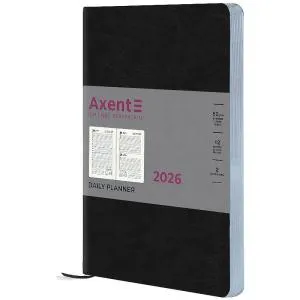 Щоденник датований 2026 Axent Partner City Soft 8821-26 145x210 мм, Щоденники датовані