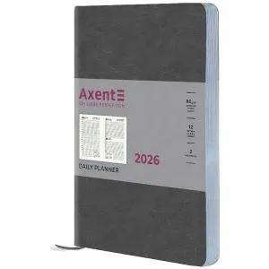 Щоденник датований 2026 Axent Partner City Soft 8821-26 145x210 мм, Щоденники датовані - фото 8