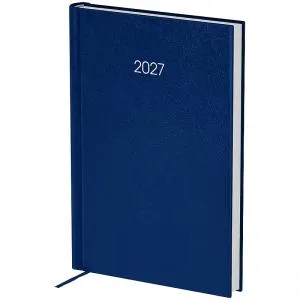 Ежедневник 2027 AXENT Classic City 145х210 с/т темно синий 8842, Ежедневники датированные