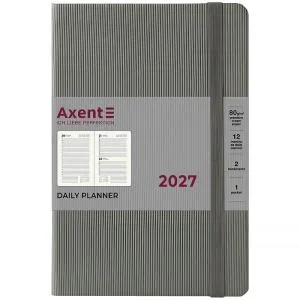 Ежедневник 2027 AXENT Partner Lines 145x210 8815-27, Ежедневники датированные