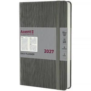 Ежедневник 2027 AXENT Partner Lines 145x210 8815-27, Ежедневники датированные - фото 3