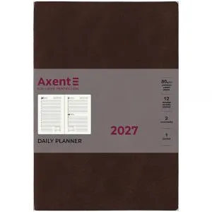 Ежедневник 2027 AXENT Partner Soft Cloud 145x210 8837-27, Ежедневники датированные - фото 12