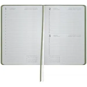 Ежедневник 2027 AXENT Partner Soft Cloud 145x210 8837-27, Ежедневники датированные - фото 2