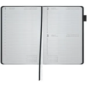 Ежедневник 2027 AXENT Partner Soft Muse 14x210 8827-27, Ежедневники датированные - фото 3
