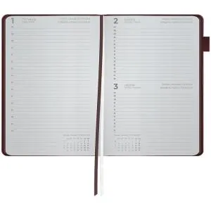 Ежедневник 2027 AXENT Partner Soft Muse 14x210 8827-27, Ежедневники датированные - фото 8