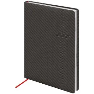 Ежедневник датированный 2027 BRUNNEN Стандарт Soft Carbon 73-795-31-927, Ежедневники датированные - фото 3