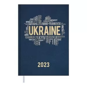 Ежедневник датированный UKRAINE 2023 А5 Buromax BM.2128