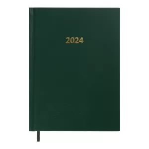 Ежедневник датированный 2024 STRONG A5 зеленый Buromax BM.2129-04