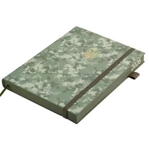 Ежедневник датированный 2026 A5 Buromax MILITARY BM.21134 - Фото 2