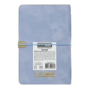 Ежедневник датированный 2026 A6 Buromax VELOUR BM.2512, Ежедневники датированные - фото 2