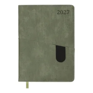 Дневник Buromax датированный 2027 TACTIC A5 искусственная кожа/поролон BM.211005-36, Ежедневники датированные