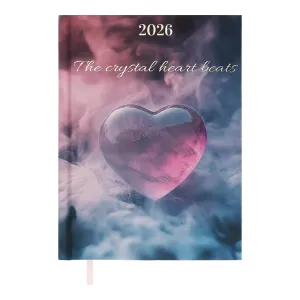 Ежедневник датированный 2026 Buromax ROMANTIC A5 BM.2170, Ежедневники датированные