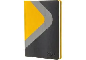 Ежедневник датированный А5 2024 OPTIMA комбинированные материалы O26142, Ежедневники датированные