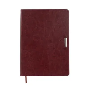 Ежедневник недатированный Buromax SALERNO L2U А4 искусственная кожа 336 стр BM.20990-04, Ежедневники недатированные