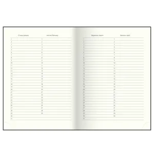 Щоденник недатований Buromax SALERNO L2U А4 штучна шкіра 336 стор BM.20990-04, Щоденники недатовані - фото 3