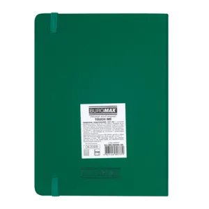 Щоденник недатований Buromax TOUCH ME A5 штучна шкіра 336 стор BM.20280-04, Щоденники недатовані - фото 10