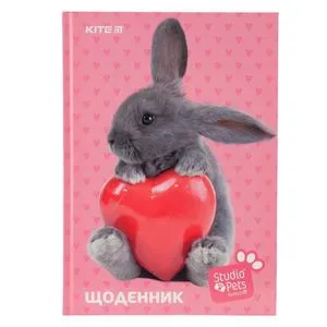 Шкільний щоденник, тверда обкладинка, Studio Pets-1 KITE SP19-262-1