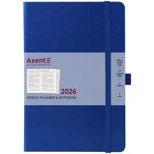 Еженедельник датированный 2026 А4 Axent 8530-26 Grand Strong 195x255, Еженедельники датированные - фото 7