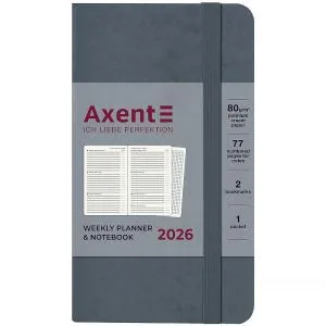 Ежедневник датированный 2026 Axent Pocket Strong 90x150 8508-26, Еженедельники датированные - фото 17