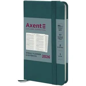 Ежедневник датированный 2026 Axent Pocket Strong 90x150 8508-26, Еженедельники датированные - фото 22