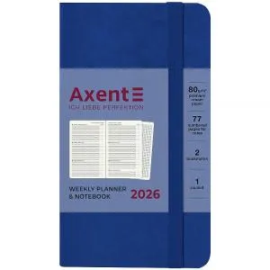 Ежедневник датированный 2026 Axent Pocket Strong 90x150 8508-26, Еженедельники