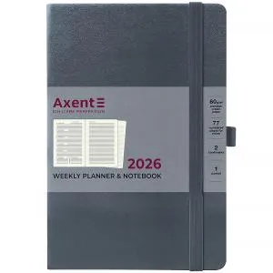 Еженедельник датированный 2026 A5 Axent 8507-26 Prime Strong 145x210 мм, Еженедельники датированные - фото 10