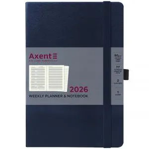 Еженедельник датированный 2026 A5 Axent 8507-26 Prime Strong 145x210 мм, Еженедельники датированные - фото 4