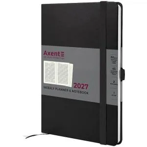 Еженедельник 2027 AXENT Prime Strong 145x210 8507-27, Еженедельники датированные