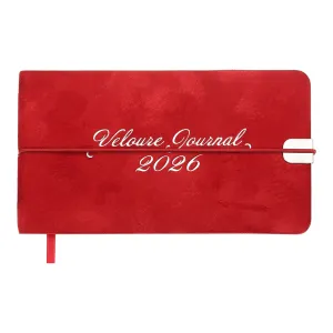 Еженедельник датированный карманный 2026 153x87 мм BUROMAX VELOUR BM.2902, Еженедельники