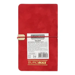 Тижневик датований кишеньковий 2026 85x153 мм BUROMAX VELOUR BM.2891, Тижневики датовані - фото 2