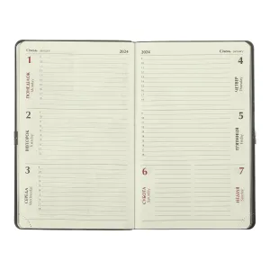 Еженедельник датированный 2026 A5 BUROMAX TOUCH ME BM.2705 - Фото 5