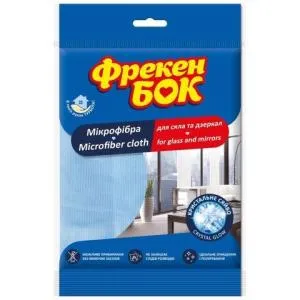 Салфетка ФРЕКЕН БОК для уборки стекла и зеркал микрофибра 40шт/ящ fb.82776, Тряпки